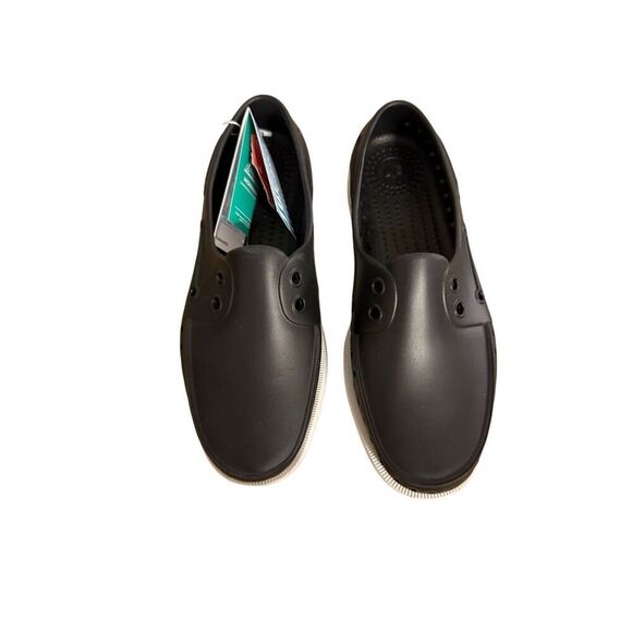 Brand New Native Shoes Howard in Jiffy Black Slip On Youth - Picture 5 of 11